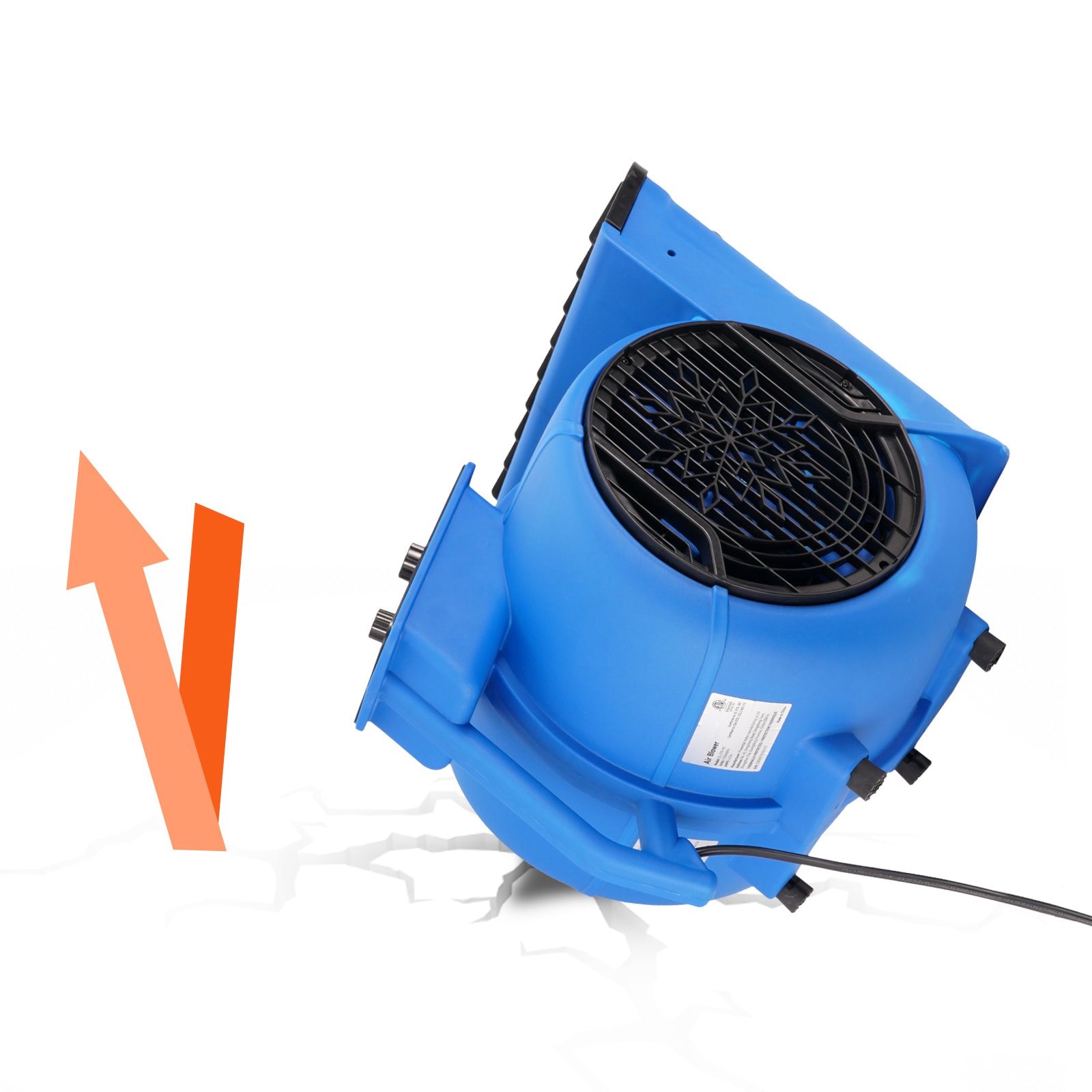 Floor Blower Air Mover Fan For Carpet Drying And Cooling_voghion.com